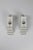 1970s Italian Postmodern Wall Sconces in Layered Metal, 1970s, Set of 2 For Sale - Image 5 of 15
