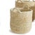 Boho Chic Rivergrass Round Baskets With Handles, Set Of 3 For Sale - Image 3 of 6