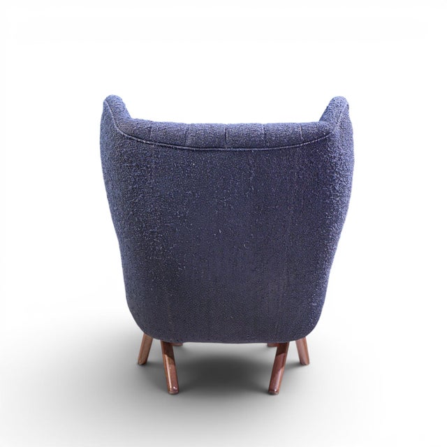 Svend Skipper for Skipper Møbler Model 91 Mid Century Danish Lounge Chair For Sale In Chicago - Image 6 of 9