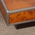 Square Coffee Table in Burl Wood, 1980s, in Good conditions. Designed 1970 to 1979