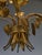 Hans Kögl Hollywood Regency Gilt Rose & Wheat Five-Arm Chandelier, 1970s For Sale - Image 9 of 15