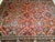 Red Antique Persian Mahal Sultanabad Rug, Hand-Knotted Wool, Geometric Pattern, 11x13, Red & Navy For Sale - Image 8 of 10