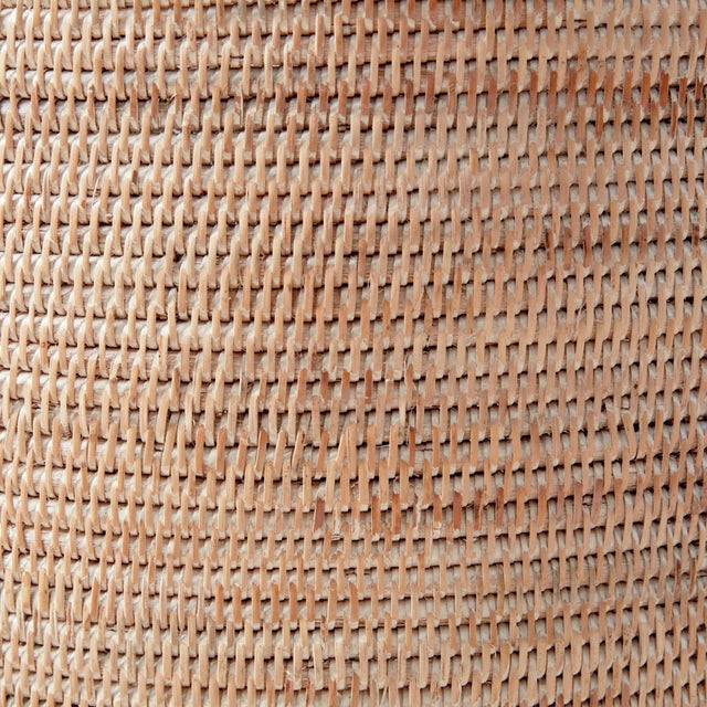 Early 21st Century Burma Rattan Hampers With Handles, Set Of 2 For Sale - Image 5 of 5