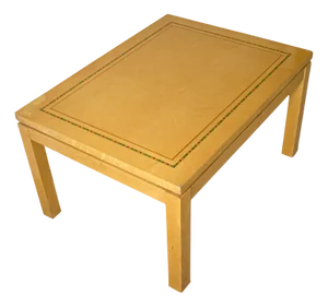 Modern Rectangular Coffee Table in Maple, 1989