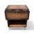 1950s Atomic Walnut Drop-Front Nightstand With Metal Legs, Mid-Century For Sale - Image 12 of 16