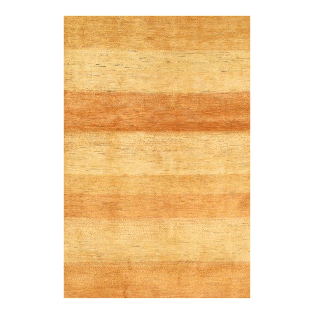 Pasargad DC Beige Handmade Gabbeh Rug For Sale