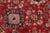 Shabby Chic Tribal Super Kazak Red/Beige Wool Rug - 5'7'' X 8'9'' For Sale - Image 4 of 10