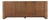 Organic Ribbed Wood Rounded Sideboard For Sale