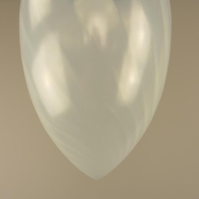 Polished surface. The luminaire has been rewired and electrified according to current safety standards and can be used in...