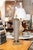 Contemporary Pair of Mid-Century Ribbed Glass Table Lamps For Sale - Image 3 of 6
