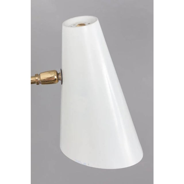 Gold 1960s Cosack Leuchten Articulating Wall Light For Sale - Image 8 of 11