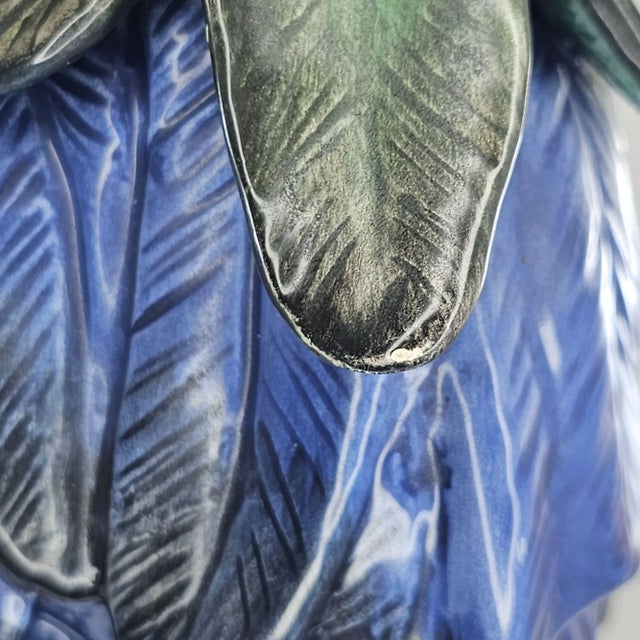 Fitz and Floyd Vintage Fitz and Floyd Classics Coq Du Village Large Rooster Figurine Centerpiece For Sale - Image 4 of 10