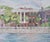 Rustic Late 20th Century Jeanie Drucker Battery Reflections Charleston Sc Framed Watercolor Print 17x11 For Sale - Image 3 of 11