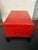 1920s Antique Chinese Hand Painted Red Lacquer Trunk on Stand For Sale In San Diego - Image 6 of 10