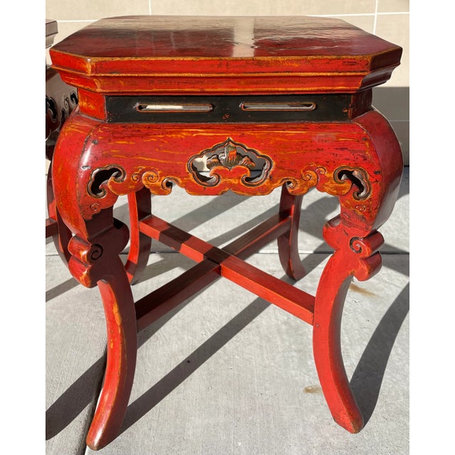 Early Pair of Fijian Tables For Sale In San Francisco - Image 6 of 10