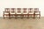 An outstanding set of six Chippendale or Georgian style dining chairs In the manner of Baker Furniture USA, Circa 1980s...