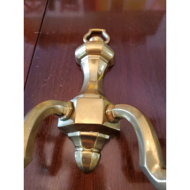 Mid-Century Modern Mid-Century Modern Cubist Sconces - a Pair For Sale - Image 3 of 4