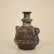 This beautiful midcentury German ceramic vase or amphora was made in the 1970s. It is glazed in Blue, Brown, Green and...