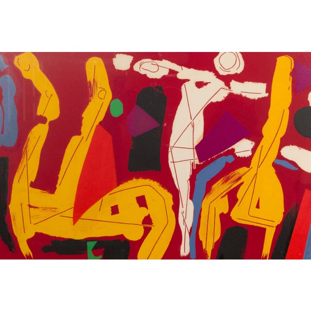 Metal Marino Marini (Italian, 1901-1980) 'Cheveaux et Cavaliers V' Lithograph For Sale - Image 7 of 8