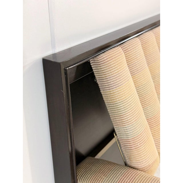 1950s Edward Wormley for Dunbar Mahogany King Headboard W/Arm Rests, 1950 For Sale - Image 5 of 7