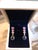 Bochic "Capri" Blue & Multi Sapphire & Ruby Earrings Set In 18K Gold & Silver For Sale - Image 14 of 18
