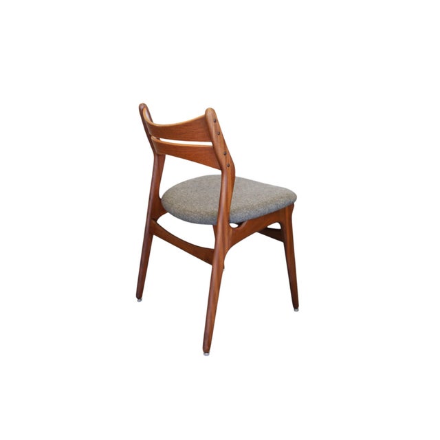 1970s Vintage Danish Model 310 Chair in Teak by Erik Buch, 1960s For Sale - Image 5 of 12