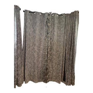 A Striking Architectural Vine Design, Evoking the Feeling of Climbing Through Sunlit Grape Fields – 92" Custom Wrought Iron For Sale