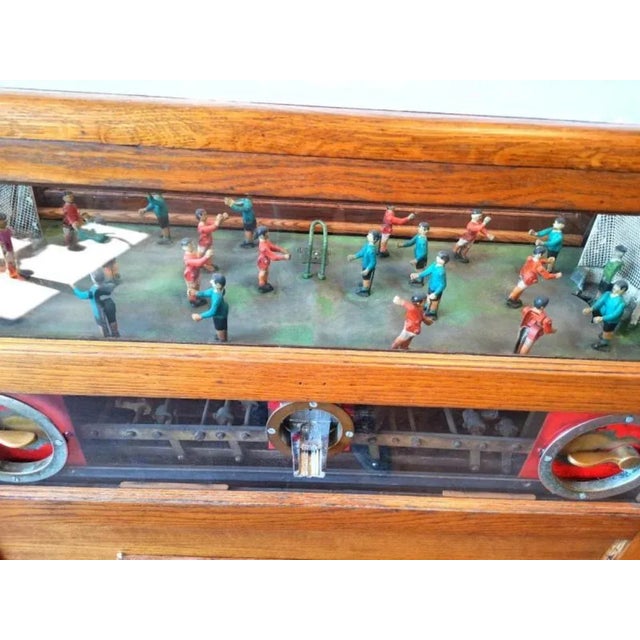 Mechanical Football Toy Game attributed to Chester-Pollard Amusement Company, New York, USA, 1930s For Sale - Image 4 of 12