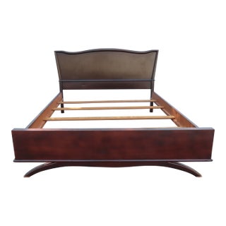 Mid Century Modern Full Size Bed 6358 For Sale
