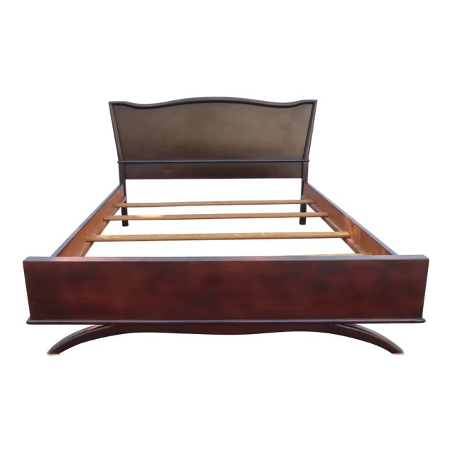 Mid Century Modern Full Size Bed 6358 For Sale