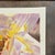 Paper 1990s Original Signed Oil Pastel Floral – Pink, Yellow & White Flower, Unknown Artist For Sale - Image 7 of 7