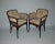 Beige Art Nouveau Sofa and Armchairs attributed to Otto Wagner for Thonet, 1910s, Set of 3 For Sale - Image 8 of 11