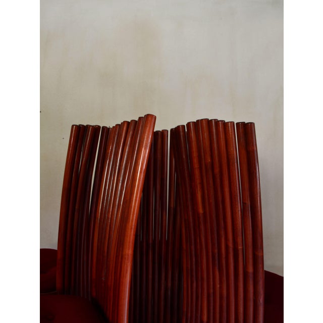 1970s Chairs from Vivai Del Sud, 1970s, Set of 4 For Sale - Image 5 of 11