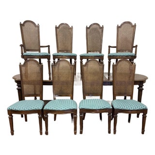 Vintage Italian Provincial Thomasville Cellini Dining Set For Sale