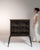 This 20th century contemporary Gothic wrought iron cabinet by Ernest Patris from Belgium is built with a dark wood case,...