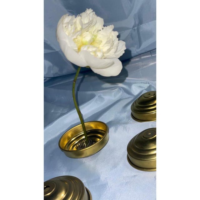 RL 03 Mini Bowls in Brushed Brass by Caspal, Set of 2 For Sale - Image 4 of 7