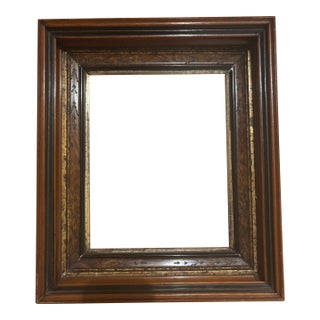 Antique Gold Gilt Deep Well Frame For Sale