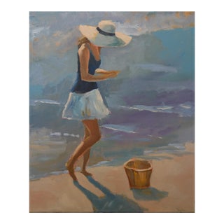 Search Seashells - Beach Summer Painting For Sale