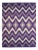 Modern Purple Pattern Rug For Sale