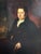 Original, early 19th century portrait of a handsome sea captain exuding quiet confidence. He wears a dark, structured coat...