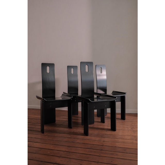 Diago Chairs by Edoardo Landi for Nikol International, 1970s, Set of 4 For Sale - Image 15 of 15