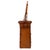 Brown Late 20th Century Japanese Woven Bamboo Hozan Style Ikebana Basket For Sale - Image 8 of 11