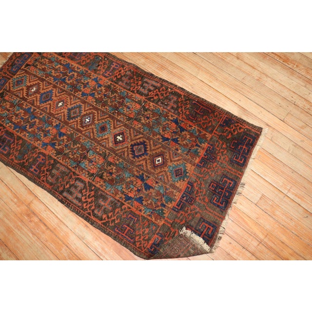 Late 19th Century Balouch tribal Rug