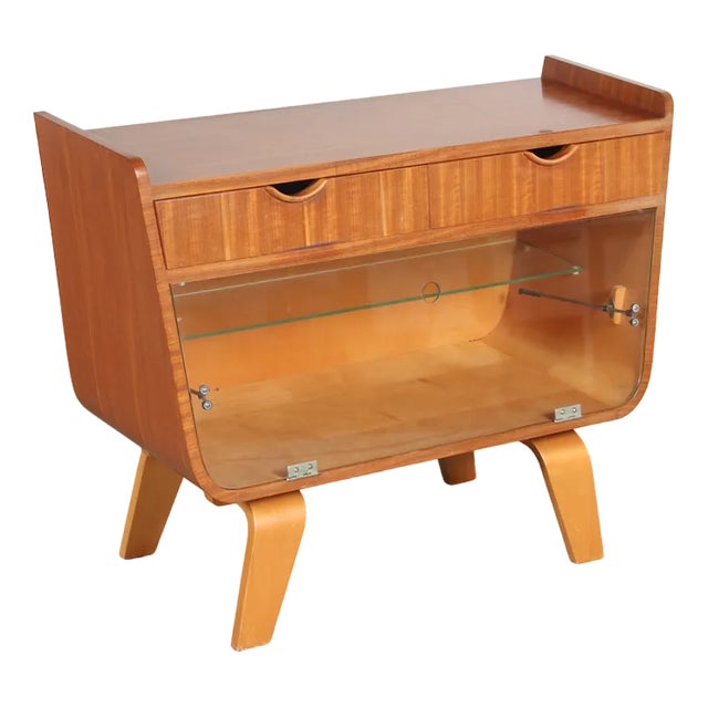 Bar Cabinet by Cor Alons & J.C. Jansen for De Boer Gouda, Netherlands, 1950s For Sale