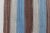 Kilim Rug With Horizontal Stripes in Blue, Brown, and Soft Gray 8'4 X 11'10 For Sale - Image 11 of 13