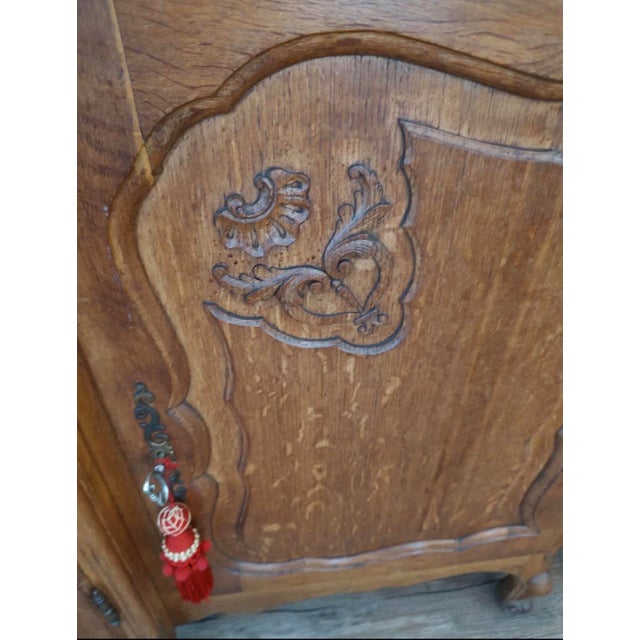 French Oak Triple Sideboard For Sale - Image 13 of 13