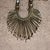 Vintage Tribal Ethnic Spoon Bib Necklace For Sale - Image 4 of 6