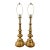 Pair of 1990s Stiffel Brass Regency Style Baluster Table Lamps For Sale