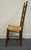 Ethan Allen Heirloom Nutmeg Maple Colonial Early American Ladderback Rush Seat Dining Side Chair For Sale In Kansas City - Image 6 of 9