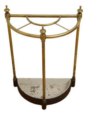 Victorian Brass Umbrella Stand, 1880s